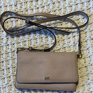 Michael Kors Beige Crossbody Bag